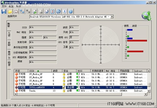 totolinkM985W  产品无线网络信号强度