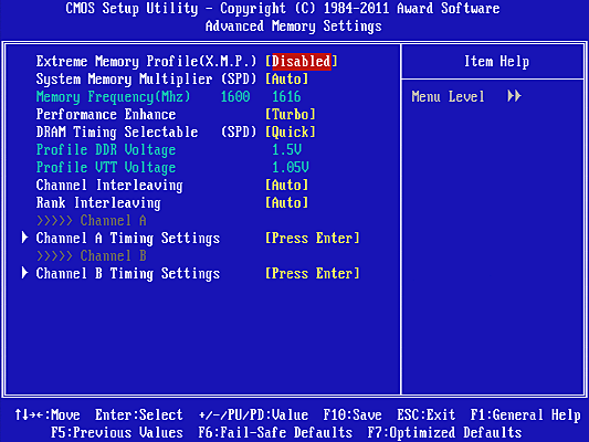 技嘉Z68X-UD3H BIOS 