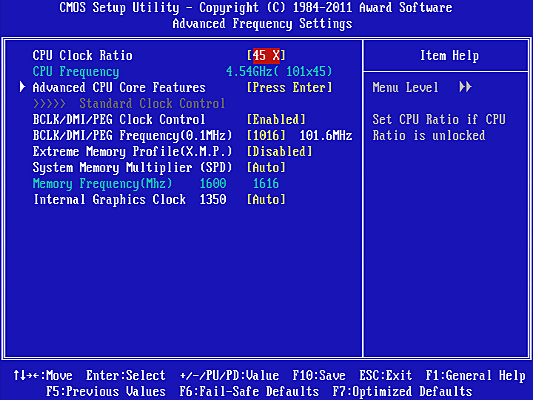 技嘉Z68X-UD3H BIOS 