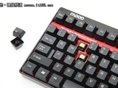 自主机械黄轴加身雷柏游戏键盘蓄势待发