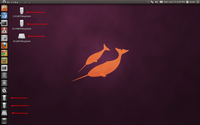 如何隐藏Ubuntu 11.04桌面上的驱动器