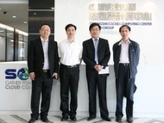 宁波领导参访中智集团常熟云计算中心