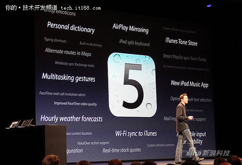 苹果发布全新Mac OS/iOS 5/iCloud
