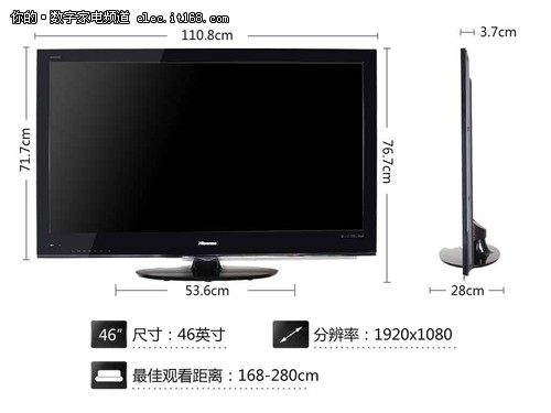 海信LED32K11与海信LED46K16X3D液晶TV