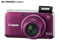 14倍光变、28mm广角 佳能SX210售1850元