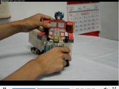 学宝网CEO曝光22年前纸变形金刚