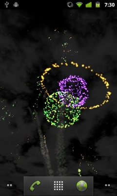 第七名、3D烟花动态壁纸