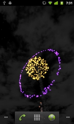 第七名、3D烟花动态壁纸