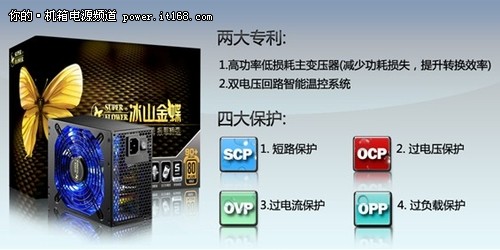 稳定效能的完美融合 振华冰山金蝶1300W