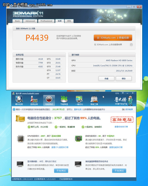 中端显卡：GTX560 VS HD6870