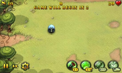 非常好的塔防《Fieldrunners》登入Android