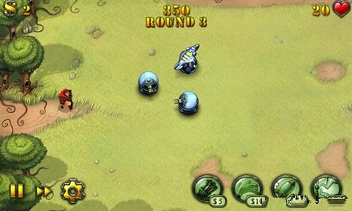 非常好的塔防《Fieldrunners》登入Android