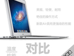 性能与发热量 苹果新老MacBook Air对比