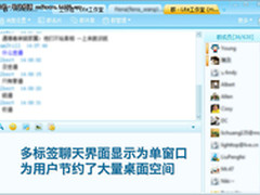 “小清新”桌面 体验MSNLite多标签聊天
