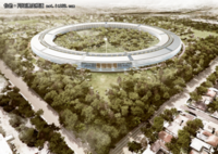 苹果新总部曝光:可容纳1.3万似宇宙飞船