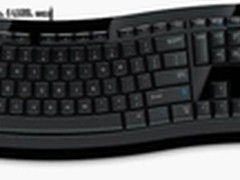微软硬件发布微软舒适曲线键盘3000