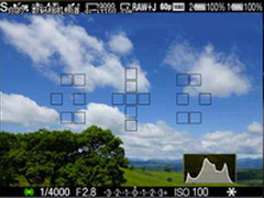 秒杀富士X100 索尼α77电子取景器曝光