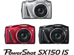 佳能SX系列新品PowerShot SX150 IS发布