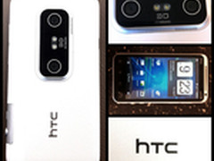裸眼3D+1.2GHz双核 白色HTC EVO 3D曝光