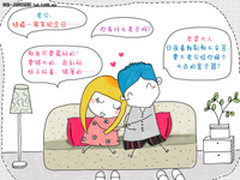 IPS+LED黄金组合 AOC显示器漫画情景剧