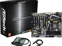 超奢华华擎黑金版Z68极限玩家7 Gen3