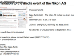 尼康9月21日瑞士有发布会 难觅D400踪迹
