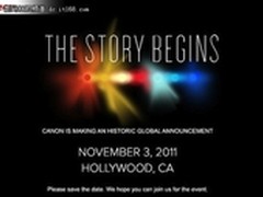 传佳能11月3日 全球将召开历史性发布会
