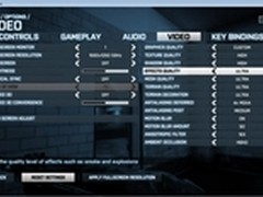 设置界面曝光 《战地3》公测晚8点开锣