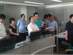 杭州市领导考察银基信息安全总控中心