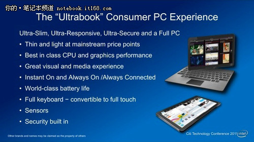 Ultrabook份额将增至10% 融合平板技术