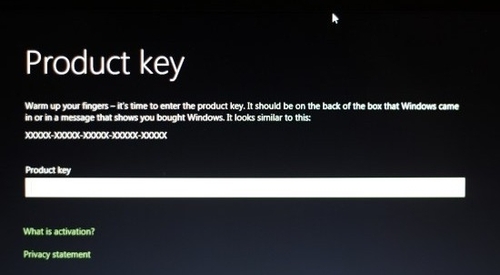 微软公布Windows8开发者预览版产品密钥