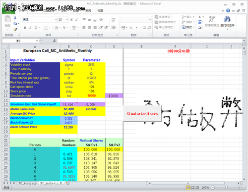 Excel 2010 模拟运算