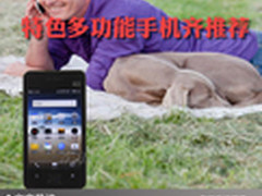 娱乐上网新乐趣 特色多功能手机齐推荐