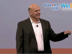 鲍尔默在Dell World 2011炫耀Win8功能