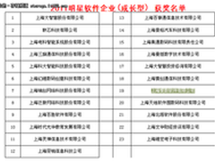 爱数荣获2011年上海市明星软件企业