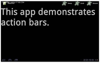 明明白白Android平台的Action Bar