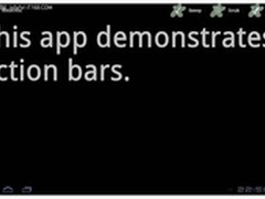 明明白白Android平台的Action Bar