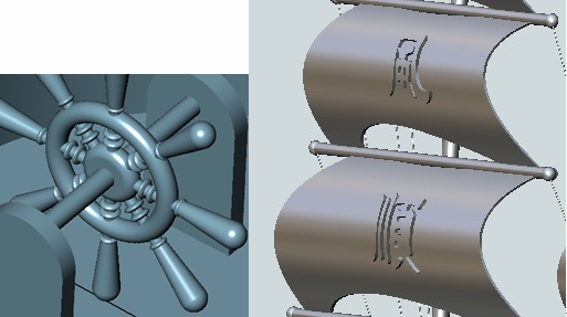 玩转三维CAD：用中望3D画一艘诺亚方舟