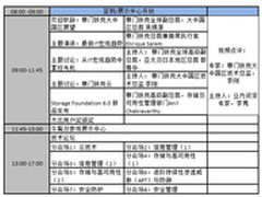 2011赛门铁克大中国区用户大会日程安排