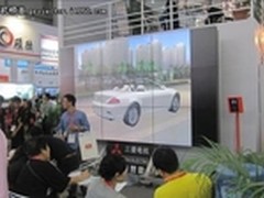 三菱年度明星拼接产品闪亮深圳安防展