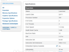 Intel自爆最新Pentium 350仅有15W功耗
