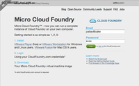 Micro Cloud Foundry开发快速入门
