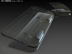 原型多点触控玻璃键盘漂亮 但是实用吗?