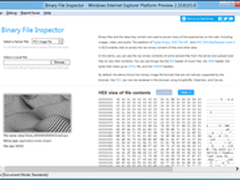 IE10可处理二进制文件 离标准更进一步
