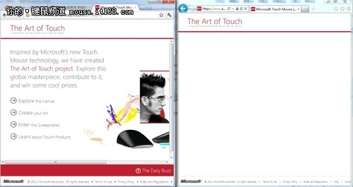微软启动The Art of Touch鼠标涂鸦网站
