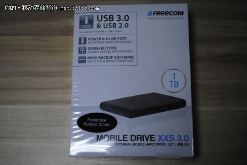 全球最小USB3.0 1TB移动硬盘—Freecom