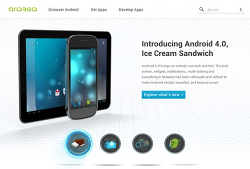 Android官方网站改版 更关注用户体验