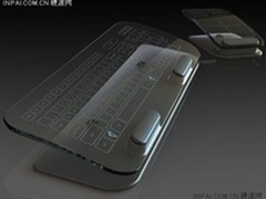 尽是办公室圣器 玻璃键盘也玩多点触控