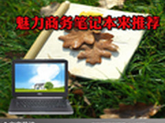 工作娱乐两不误 魅力商务笔记本来推荐