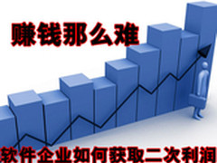 赚钱那么难 软件企业如何获取二次利润